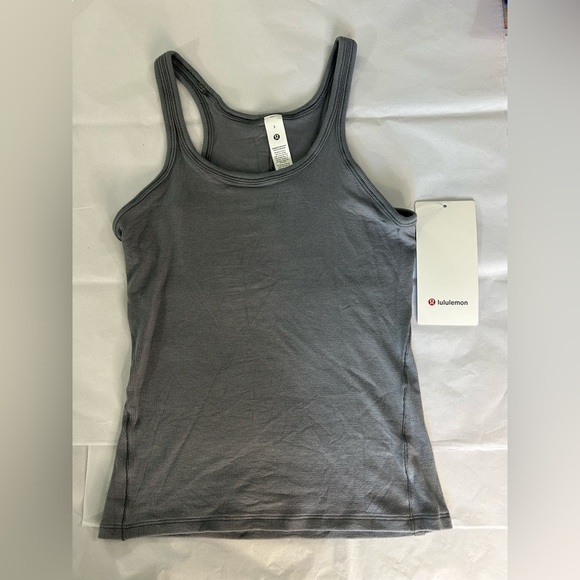 lululemon athletica Solar Grey Racerback Tank Top - Picture 4 of 5